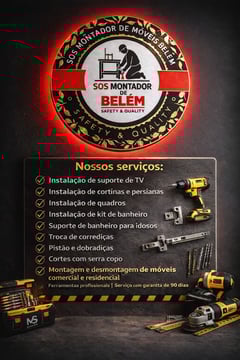 Montagem de móveis profissional 