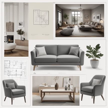 Close-up of colorful art supplies and hands working on a creative project.