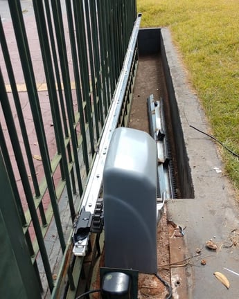 instanação de potão elétrônico da linha insdustrial