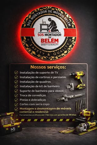 Serviço de montagem de móveis 