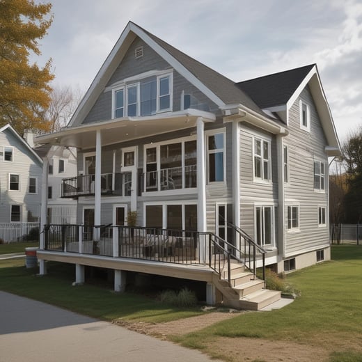 Bright living room with modern inventory