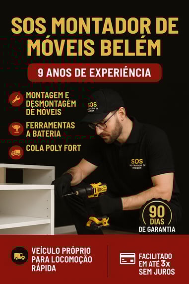 Sós montador de móveis belêm 