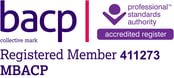 BACP registered member logo