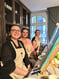 Atelier peinture convivial Creative Apéro à Strasbourg participants souriants