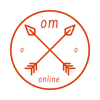 OM ONLINE logo