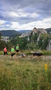 Parcours du canitrail du trail des sangliers de pontarlier