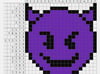 Nanogram Puzzle Devil Emoji 