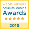 Updo's Studio won a WeddingWire Couples' Choice Award in 2016.