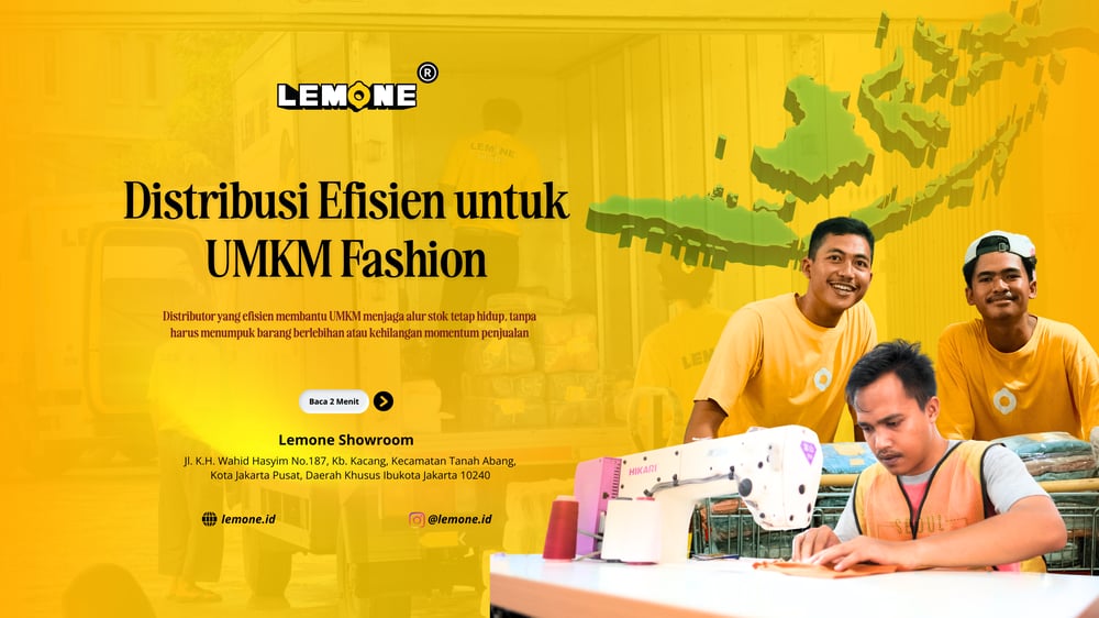 Distribusi Efisien untuk UMKM Fashion