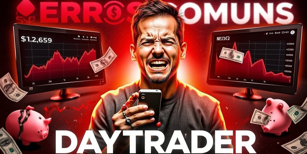 erros comuns que os Daytraders cometem operando no Intraday.