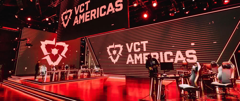 Imagem da arena onde foi disputado o torneio VCT Americas.