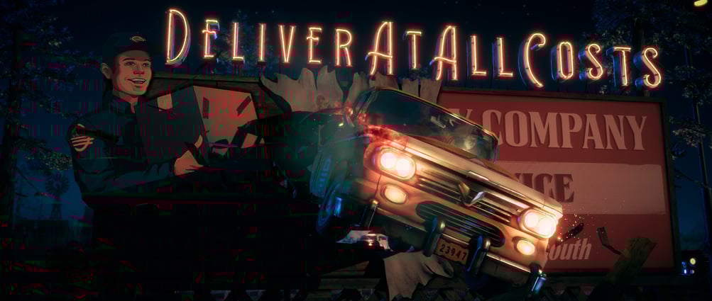 Poster do jogo Deliver At All Costs.