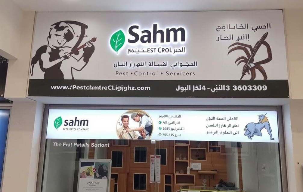 لضمان الحصول على خدمة مكافحة حشرات فعالة في جدة