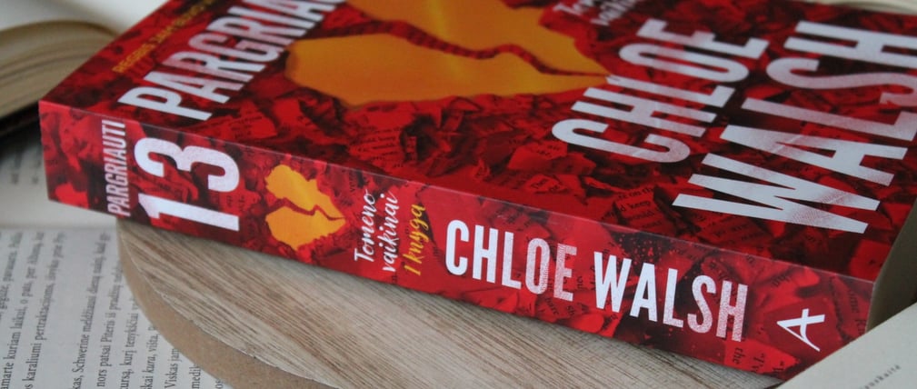 chloe walsh pargriauti 13 knygos apžvalga nuomonė