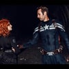 Cosplay de la scène de Black Widow et Captain America.