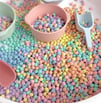 a bowl of cereal cereals and spoons