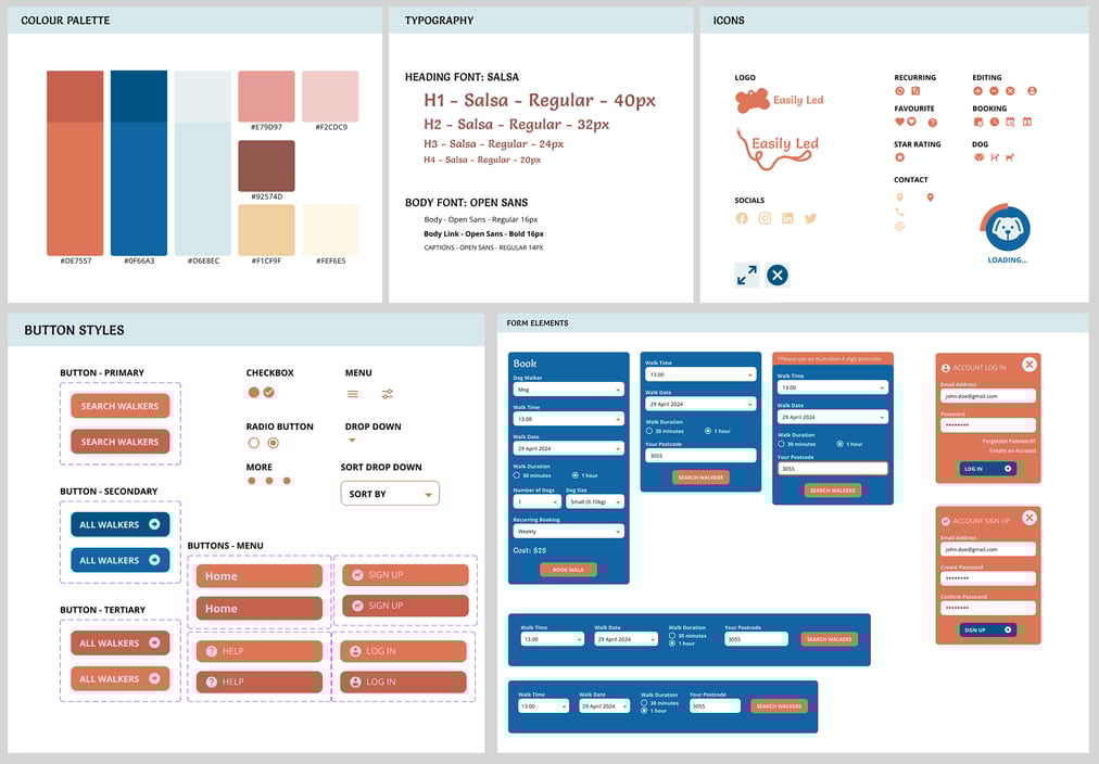Easily Led component library