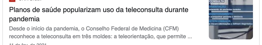 Planos de saúde, telemedicina, teleconsulta, pandemia, Conselho Federal de Medicina