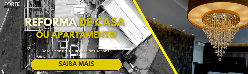 REFORMA DE CASA OU APARTAMENTO