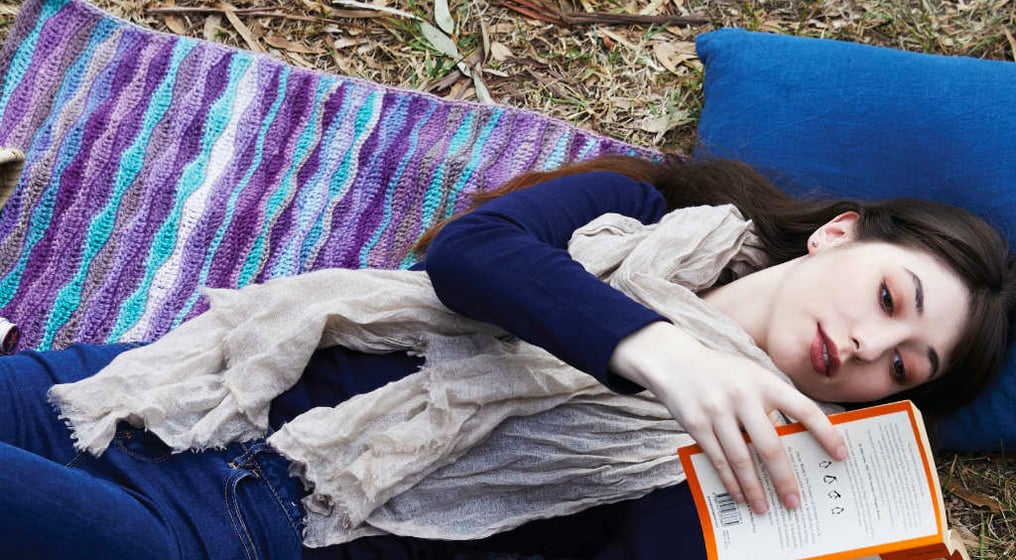 Wave Blanket - Kimana Print (Lincraft)