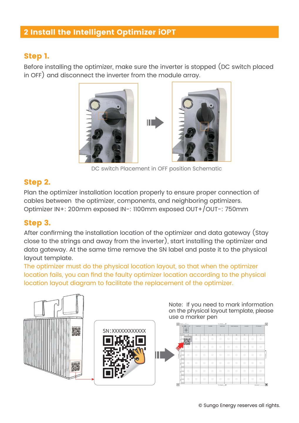 SUNGO iOPT Solar Power Optimiser and GTC Installation Manual-2