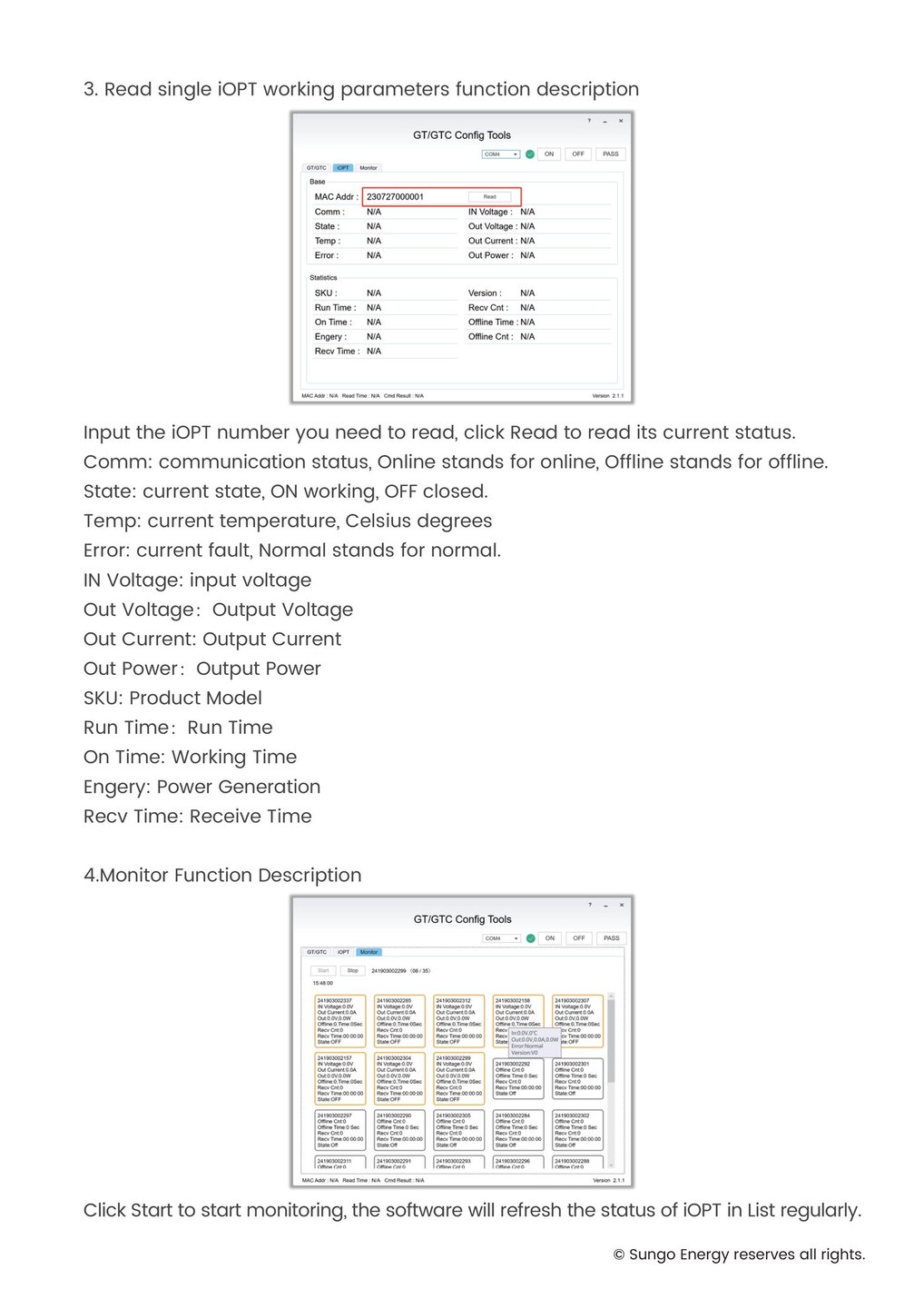 SUNGO iOPT Solar Power Optimiser and GTC Installation Manual-10