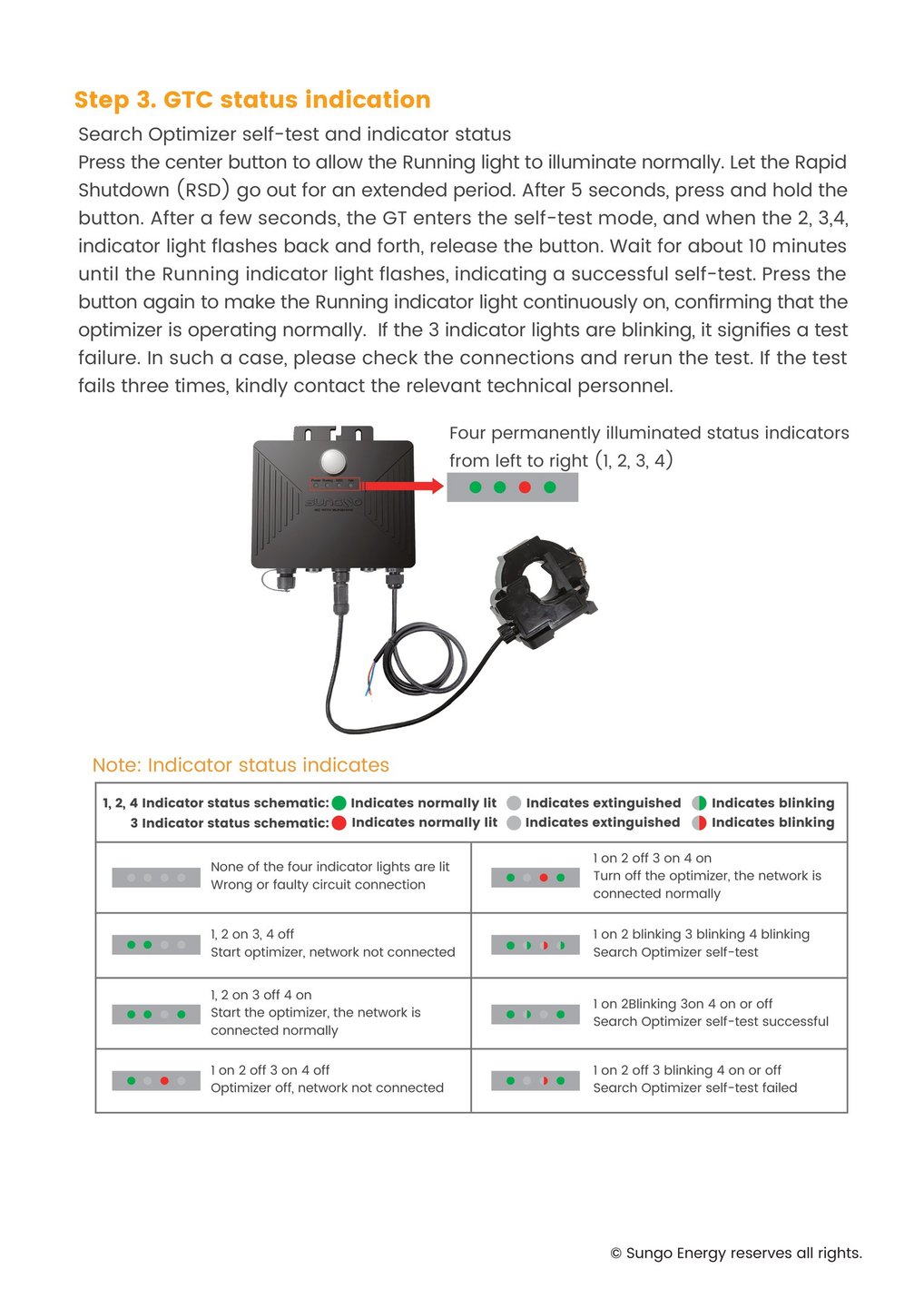 SUNGO iOPT Solar Power Optimiser and GTC Installation Manual-7