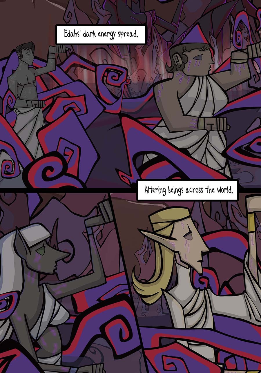 Shadows of the Ecliptic Webcomic Chapter 1 Page 13 - Shengekka - Shan Shankaran - PAD Enterprise LLC