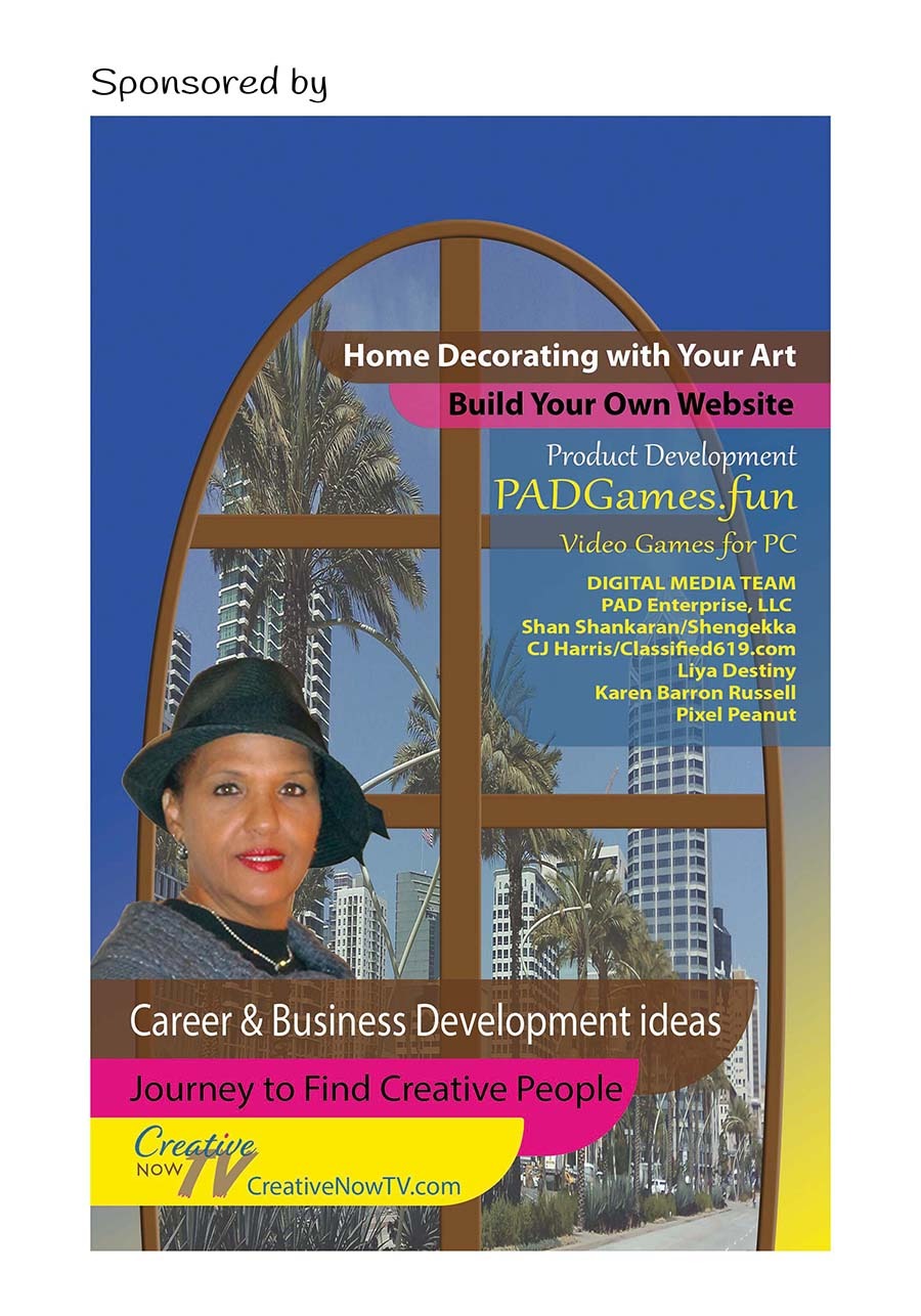 CreativeNowTV.com with Karen Barron - Journey To Find Creative People page 35