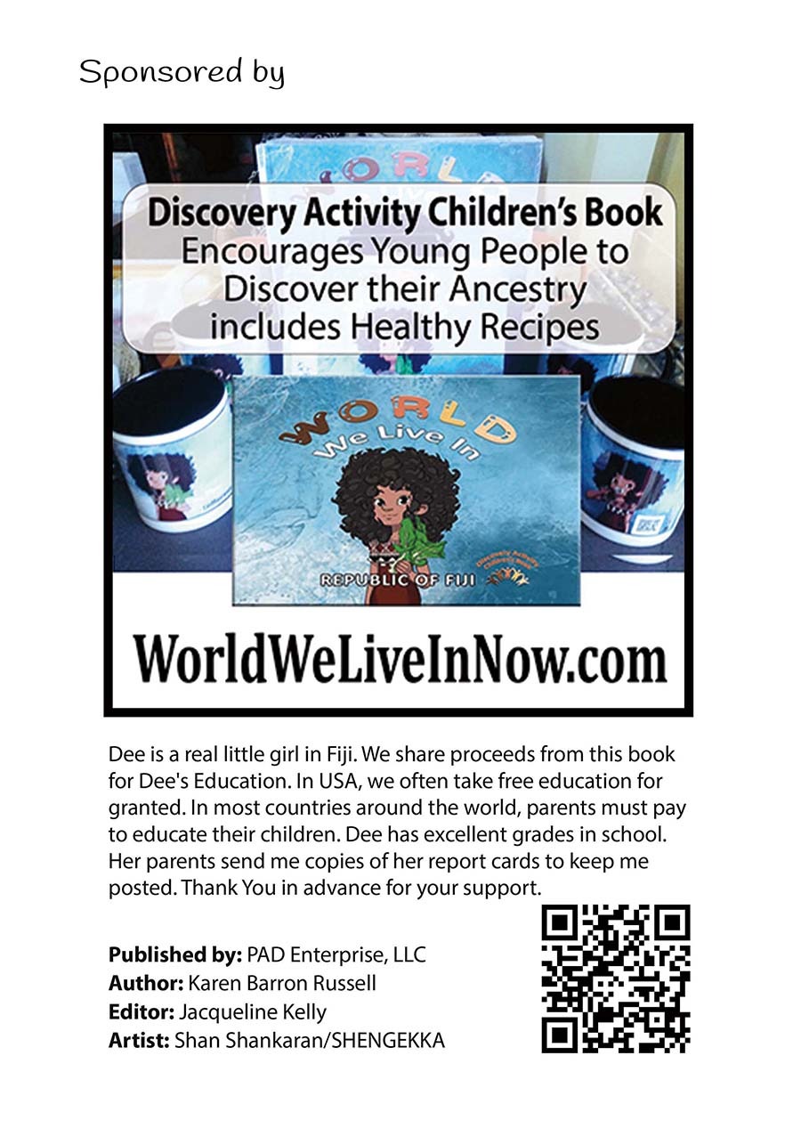 World We Live In Now - Fiji with Dee. Children's Discovery Activity Book by Karen Barron page 37