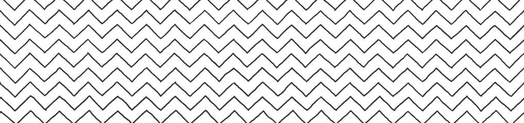 a chevroned pattern of a zigzag