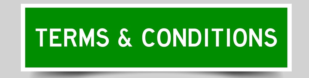Terms and Conditions banner