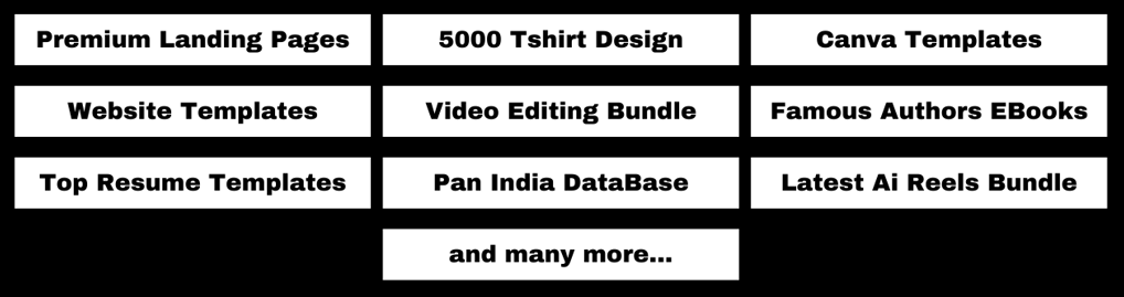 digital products bundle