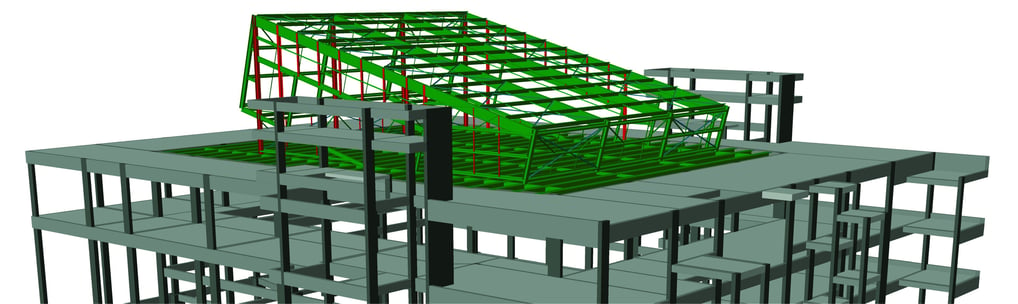 Projeto Estrutura em concreto e metálica.