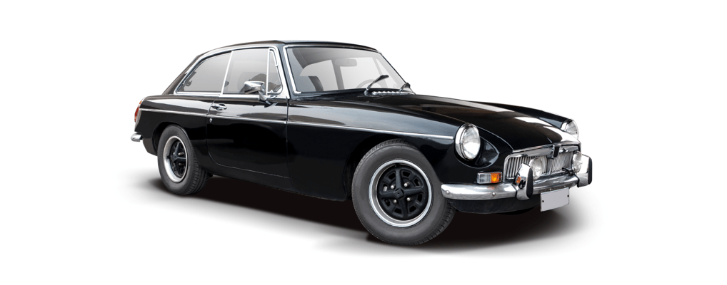 Black MG MGB