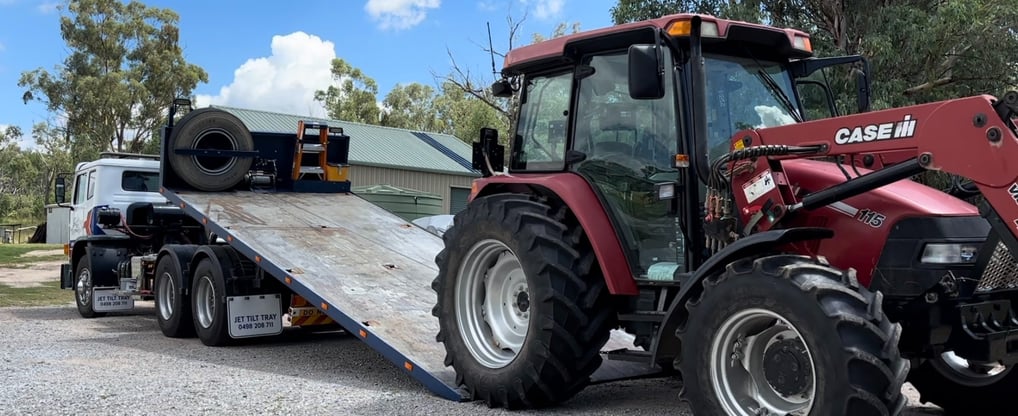 We can move your tractor on our tow truck