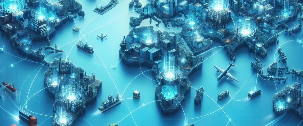 a map of a world map with a map of a city