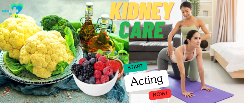 Top foods to repair kidneys and Kidney exercise yoga to improve kidney function naturally.