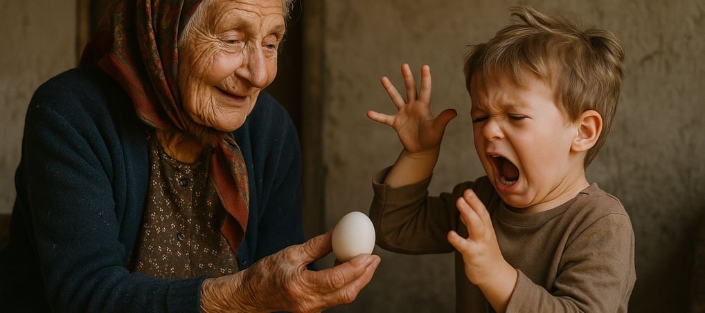 Egg and Milk from Grandma