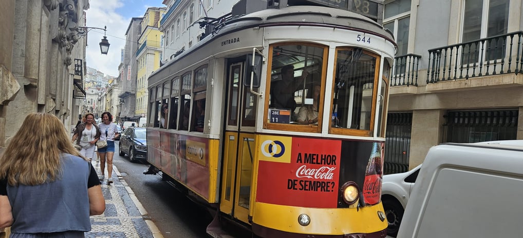 Bondinho em Lisboa