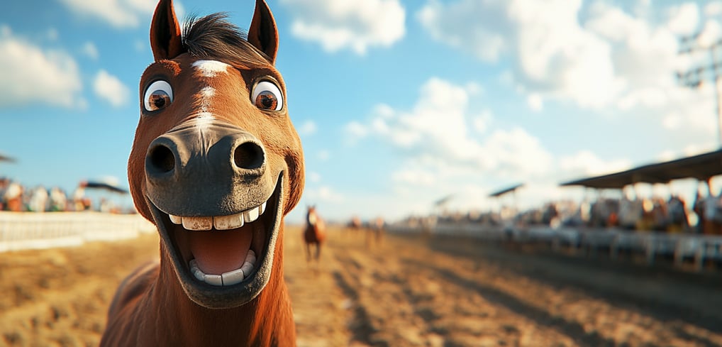 happy horse