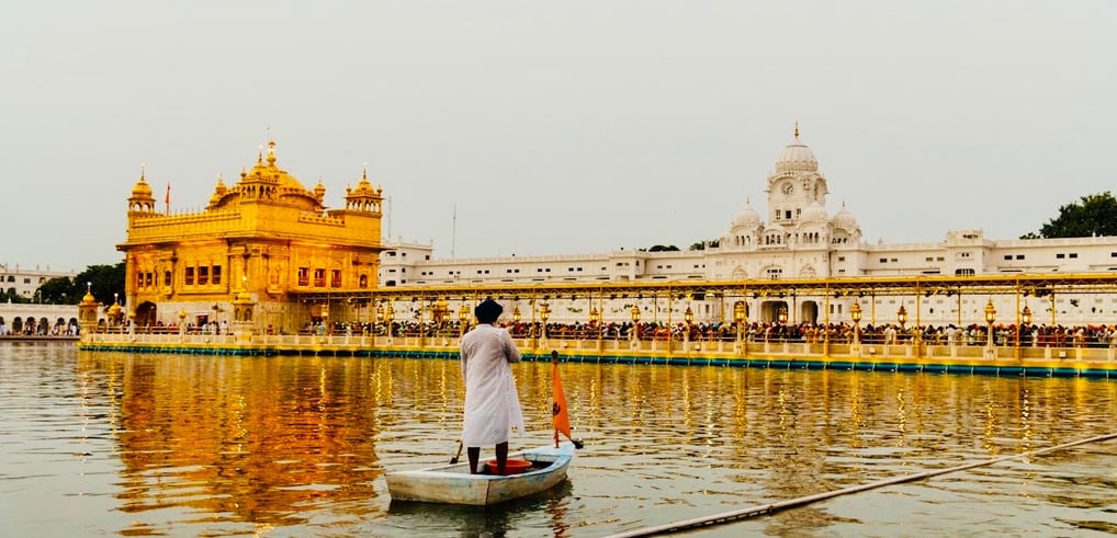 Golden temple Amritsar top tourist attraction in Punjab India