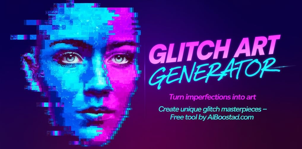 Glitch Art Generator – Create AI-Powered Glitch Effects Instantly