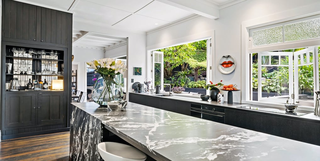 custom galley kitchen