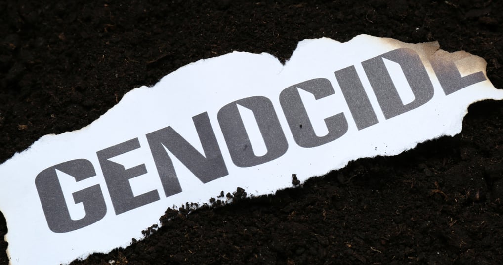 Genocide top 5 crime categories in the world