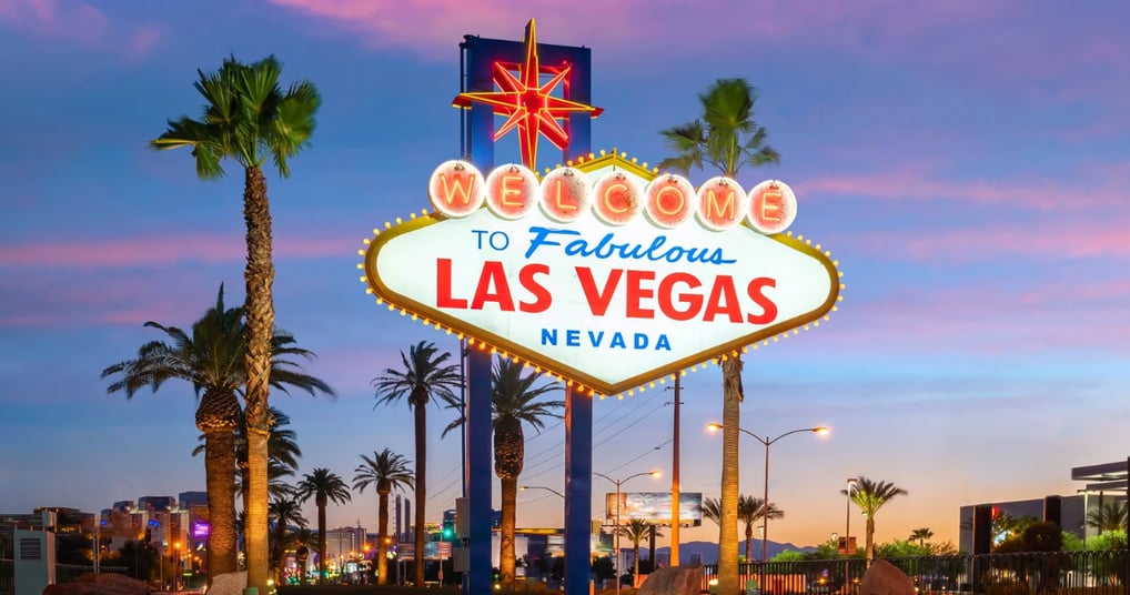 Las vegas nevada best place to celebrate New year 2025