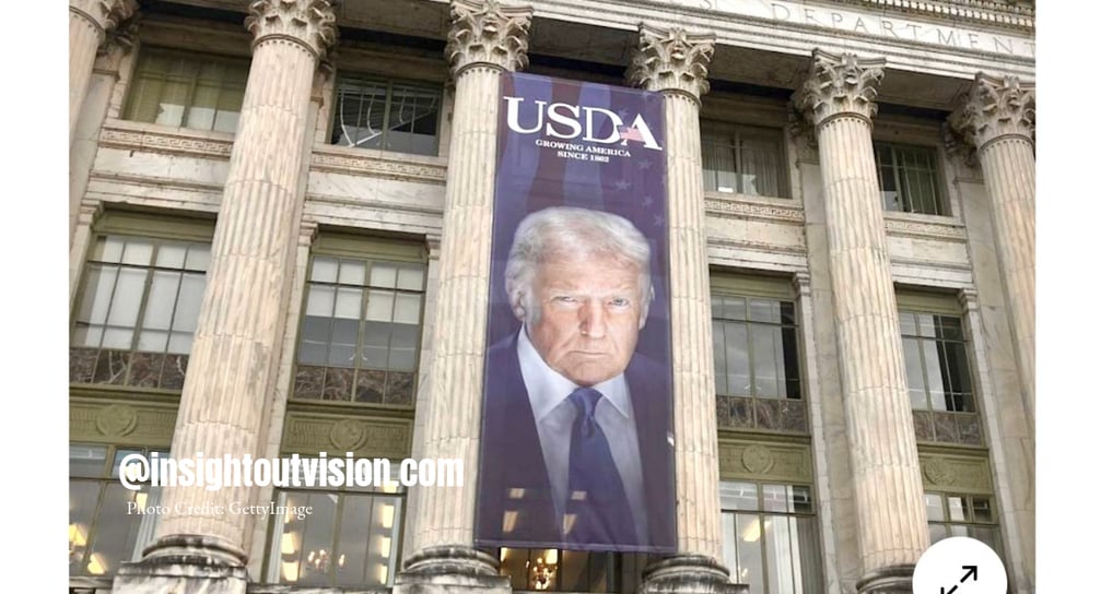 The Hidden Threads of Power: Trump’s Banners, Budget Cuts, and the Unseen Cost to America