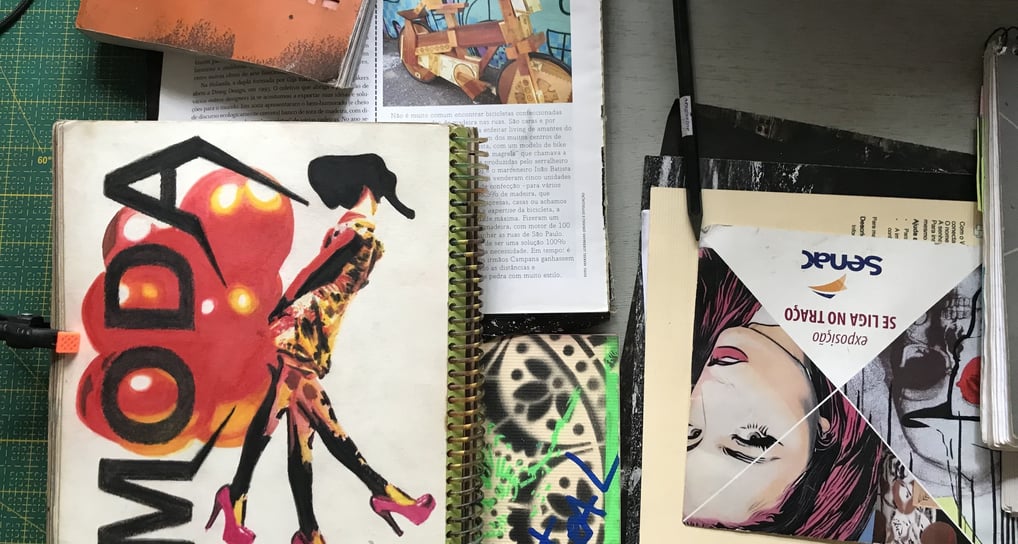 Livro de artista: estudos visuais.