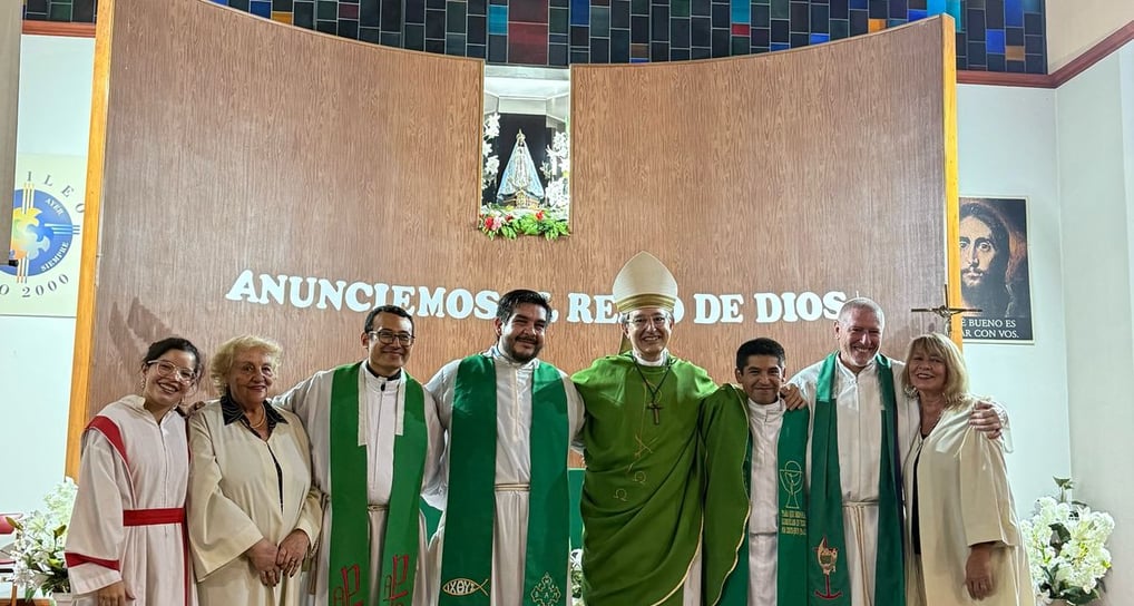 Celebración del nuevo párroco