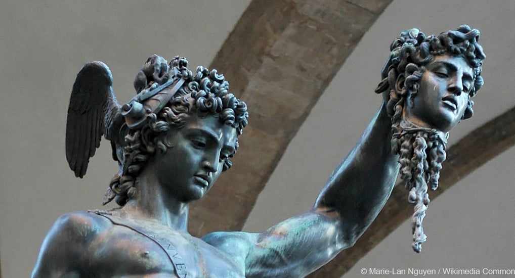 Persée par Benvenuto Cellini, Florence, Loggia dei Lanzi